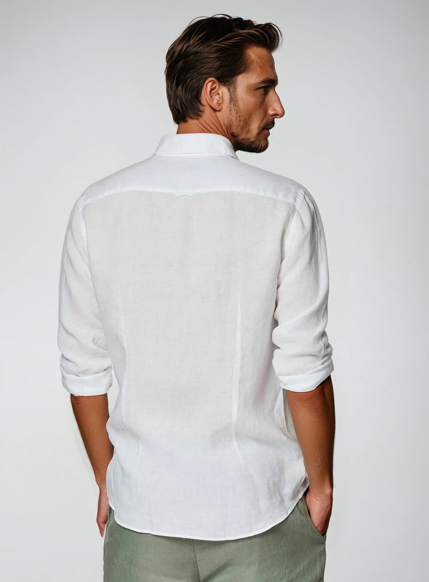 Chemise Essentielle en Lin - Couleur Blanche