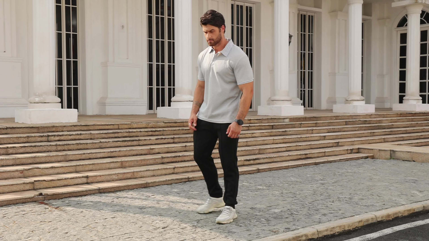 Wade | Polo en maille pour hommes - Élégance décontractée