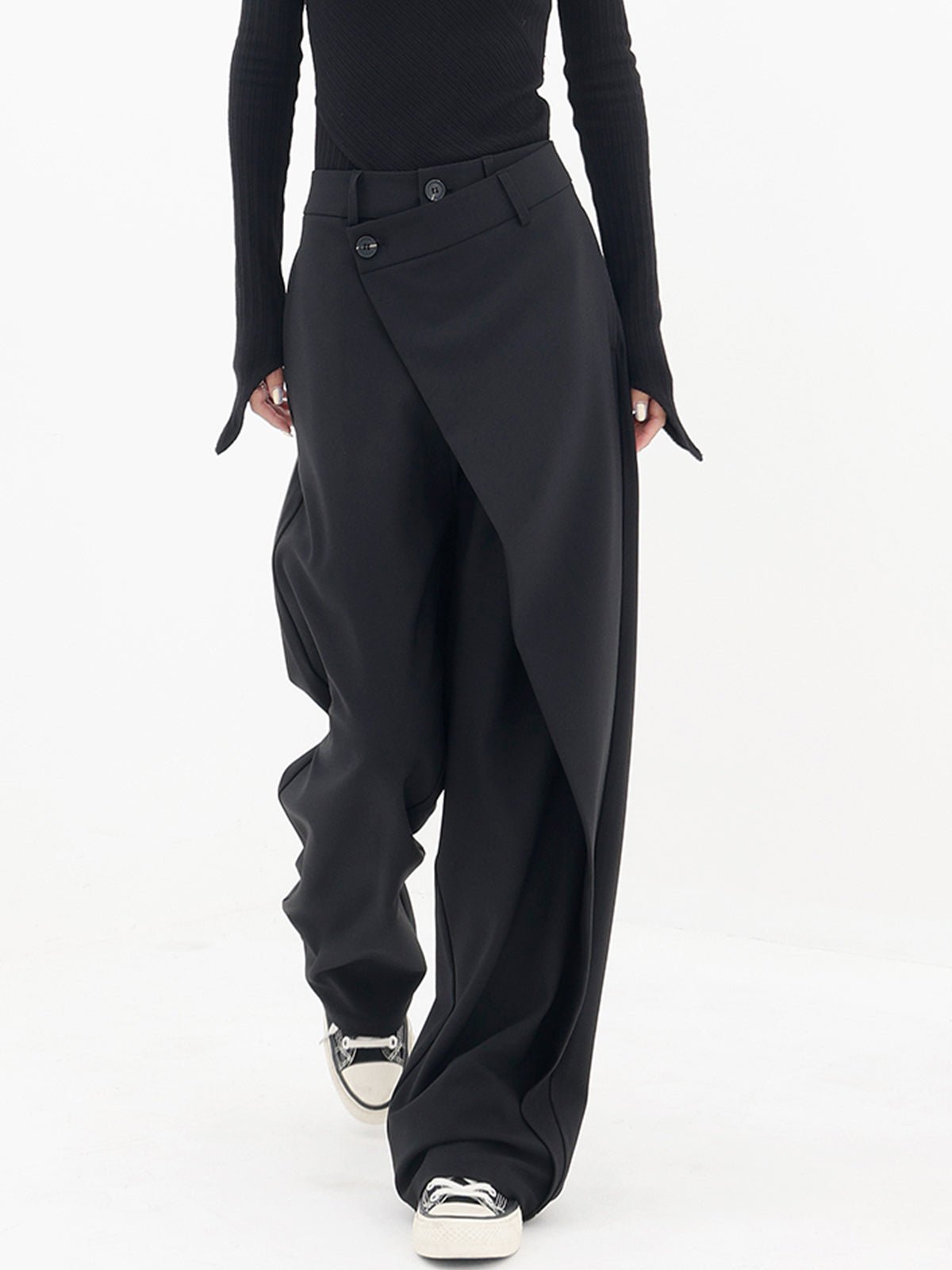 Asymmetrical Comfort Pants - Livia
