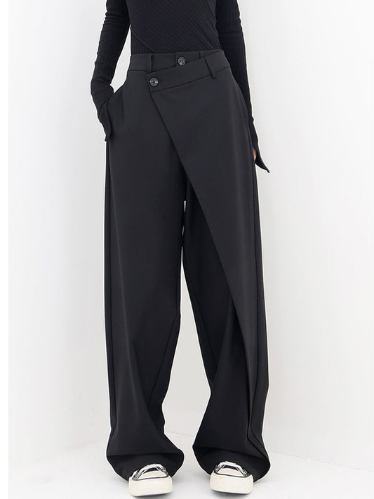 Asymmetrical Comfort Pants - Livia