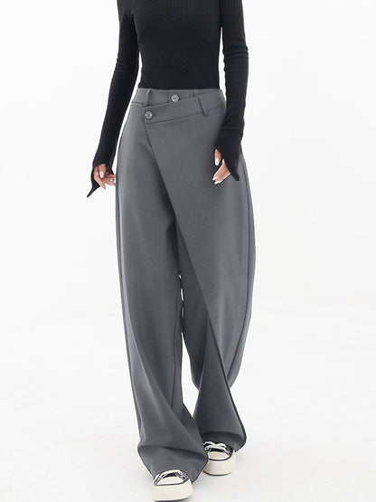 Asymmetrical Comfort Pants - Livia
