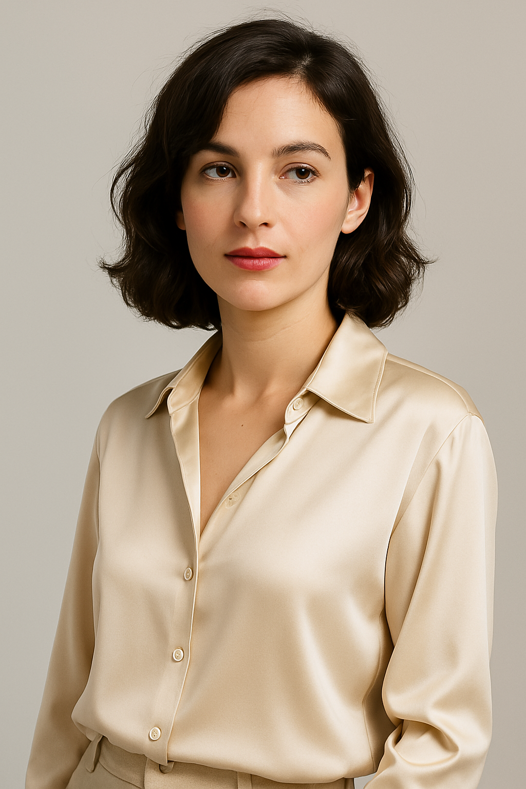 ALMA | Chemisier en soie élégant pour femme