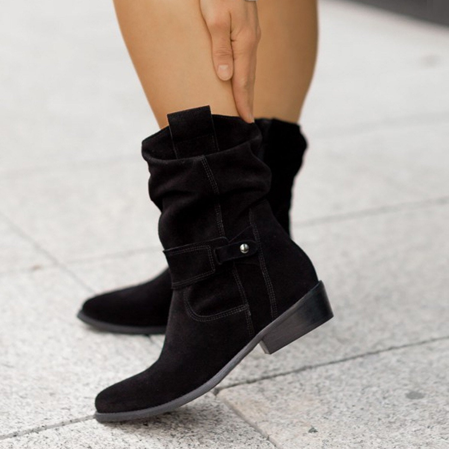 AIMEE- Bottes de luxe pour femmes - Luviera Fashion