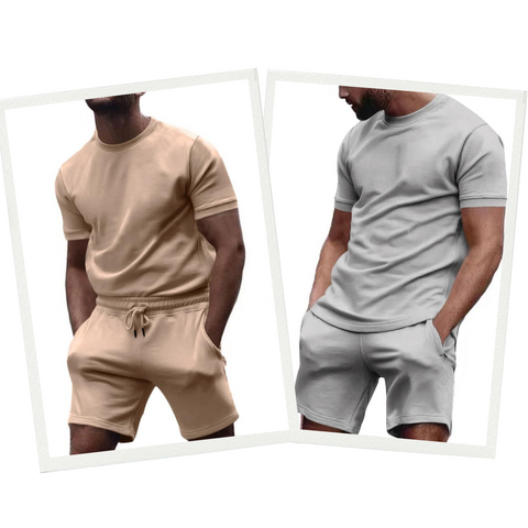 Jethro - T-shirt Décontracté et Shorts | Collection Premium Été