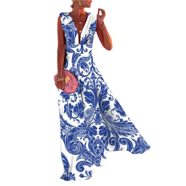 Robe d'été sans manches au style contemporain - Nympha