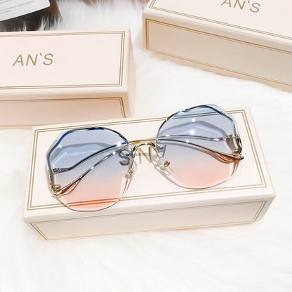 Lunettes de soleil élégantes à dégradé pour l'été 2025