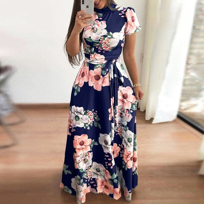 Robe Florinda à Motif Floral pour le Printemps 2025