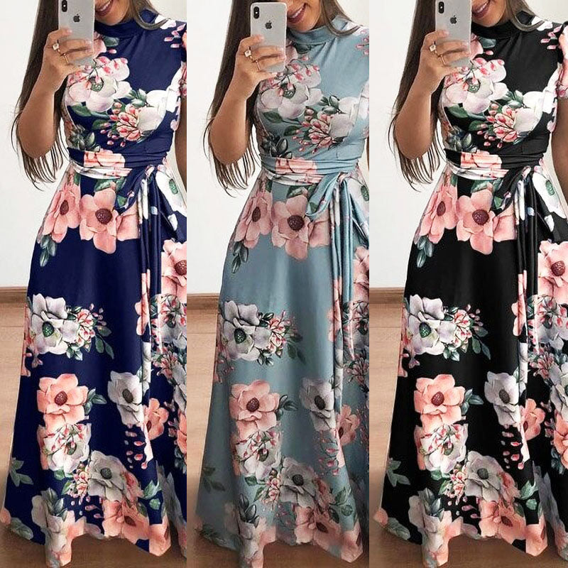 Robe Florinda à Motif Floral pour le Printemps 2025