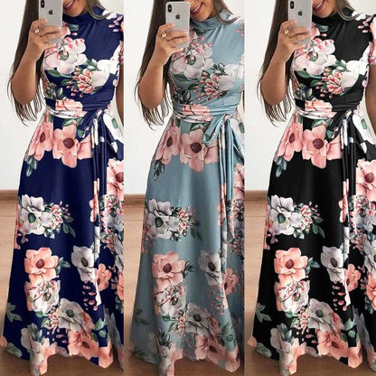 Robe Florinda à Motif Floral pour le Printemps 2025