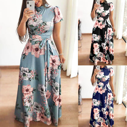 Robe Florinda à Motif Floral pour le Printemps 2025