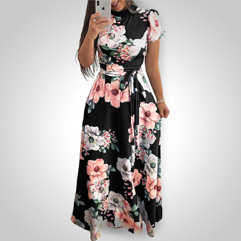 Robe Florinda à Motif Floral pour le Printemps 2025