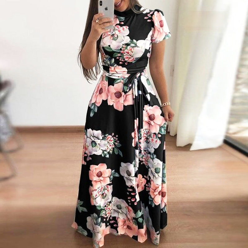 Robe Florinda à Motif Floral pour le Printemps 2025