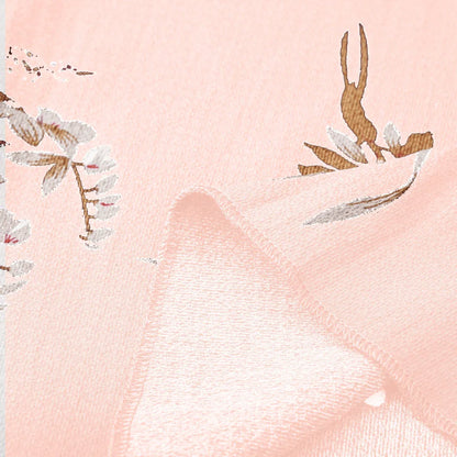 Robe grande taille en chiffon à motifs floraux