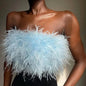 Bandeau Boho Élégant avec Détails en Plumes – Luna