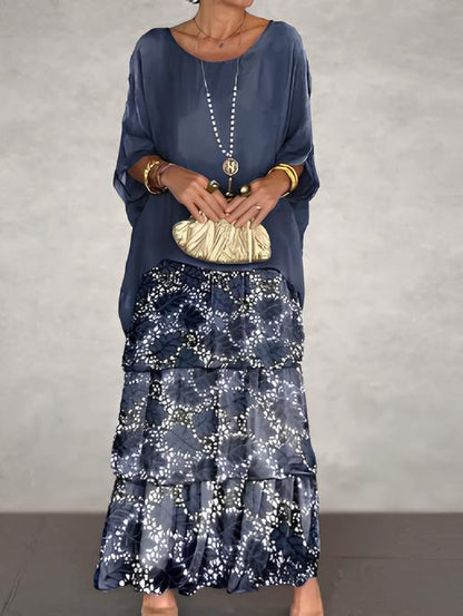 LEPPA | Robe d'été tendance à manches courtes - Luviera Fashion