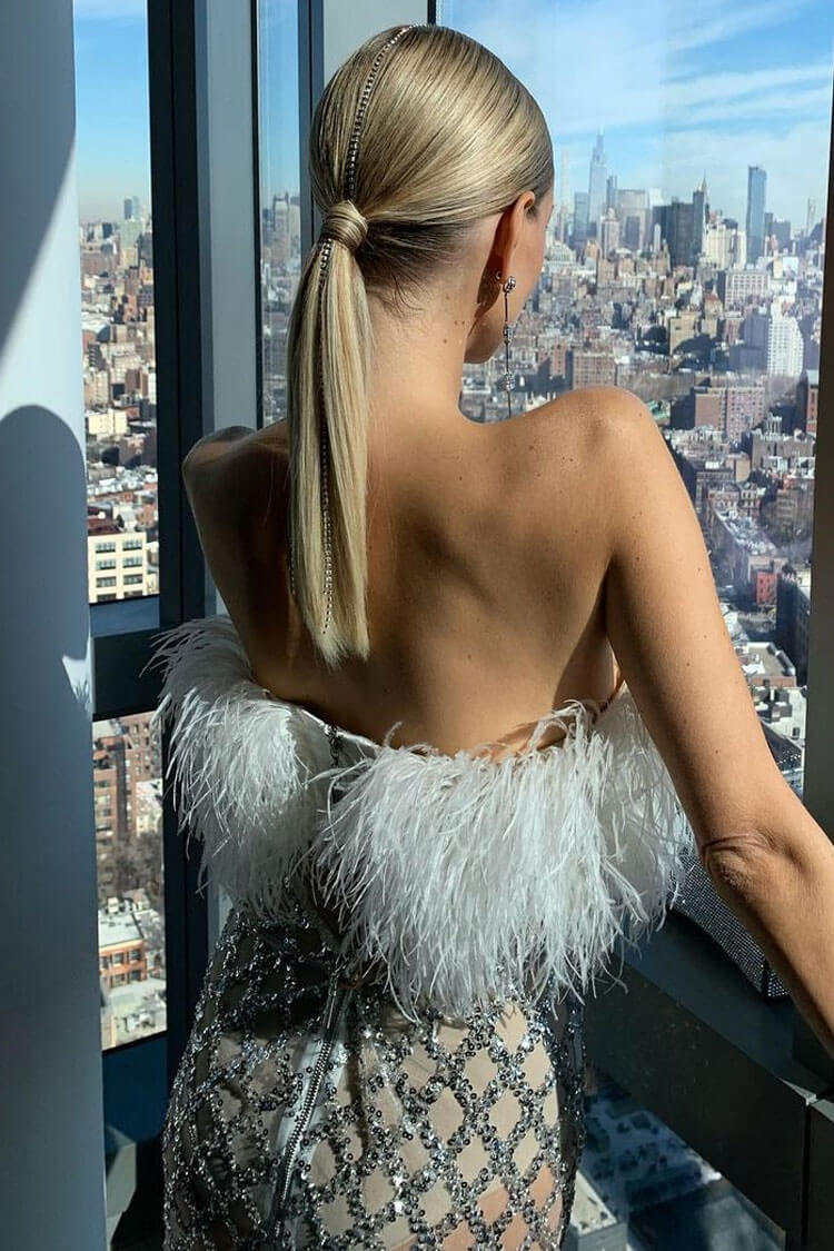 NOA | Tenue glamour scintillante