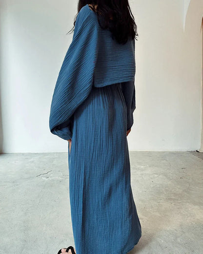 CANDICE | Set d'été en coton deux pièces | Femmes - Luviera Fashion