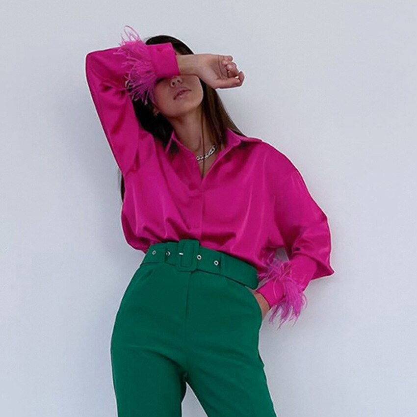 Femme Blouse - CarlijnsBlouse, Printemps 2025 Collection