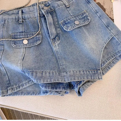 Shorts en Jean Taille Haute Plus Size pour l'Été 2025