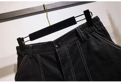 Shorts d'été en jean grande taille 2025