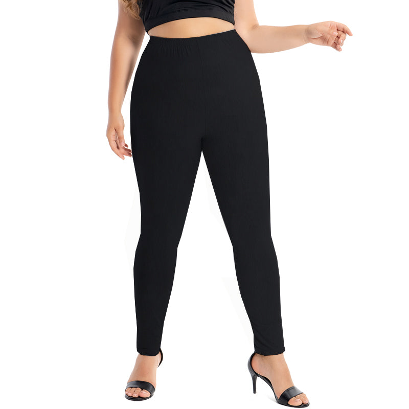 2025 Pantalon de printemps pour femmes en modal-coton grande taille