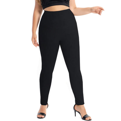 2025 Pantalon de printemps pour femmes en modal-coton grande taille