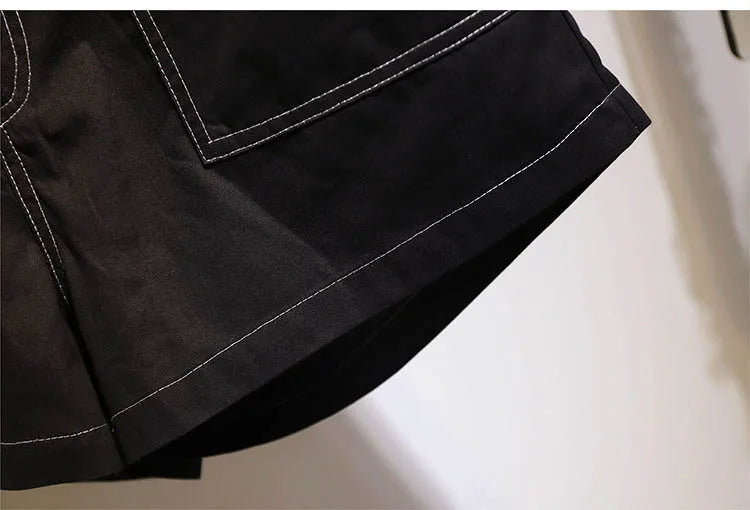 Shorts d'été en jean grande taille 2025