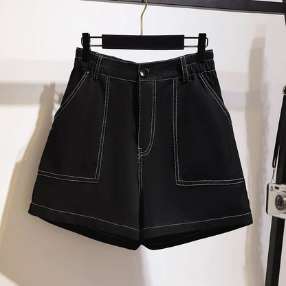 Shorts d'été en jean grande taille 2025