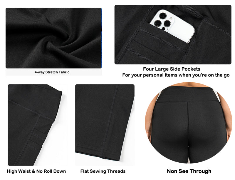 Shorts de vélo CurveFit grande taille à taille haute pour l'été 2025