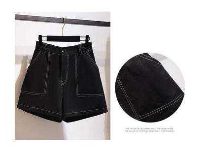 Shorts d'été en jean grande taille 2025