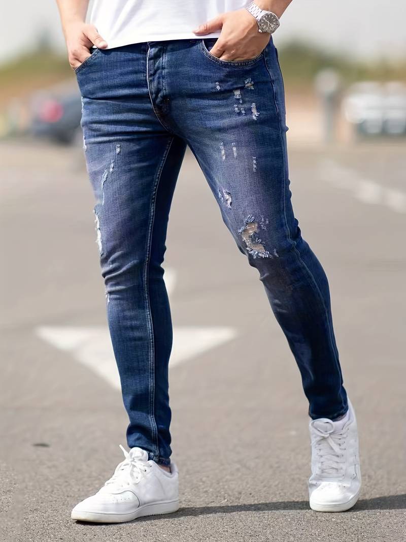 LUDOVIC | Denim Slim pour Hommes - Luviera Fashion