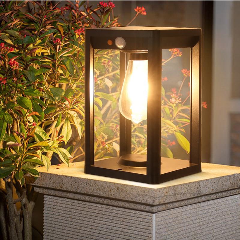 PillarGlow - Lampe Solaire Écologique pour le Jardin