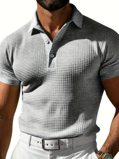 Wade | Polo en maille pour hommes - Élégance décontractée