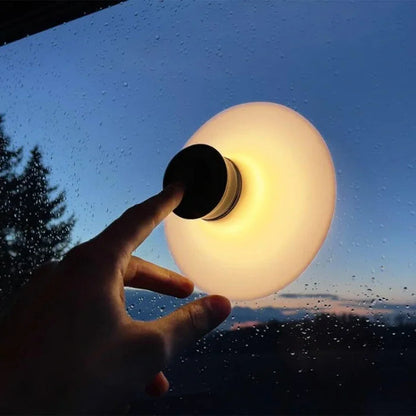 Lampe de Table LED Rechargeable et Dimmable avec Ventouse - Portable et Pratique