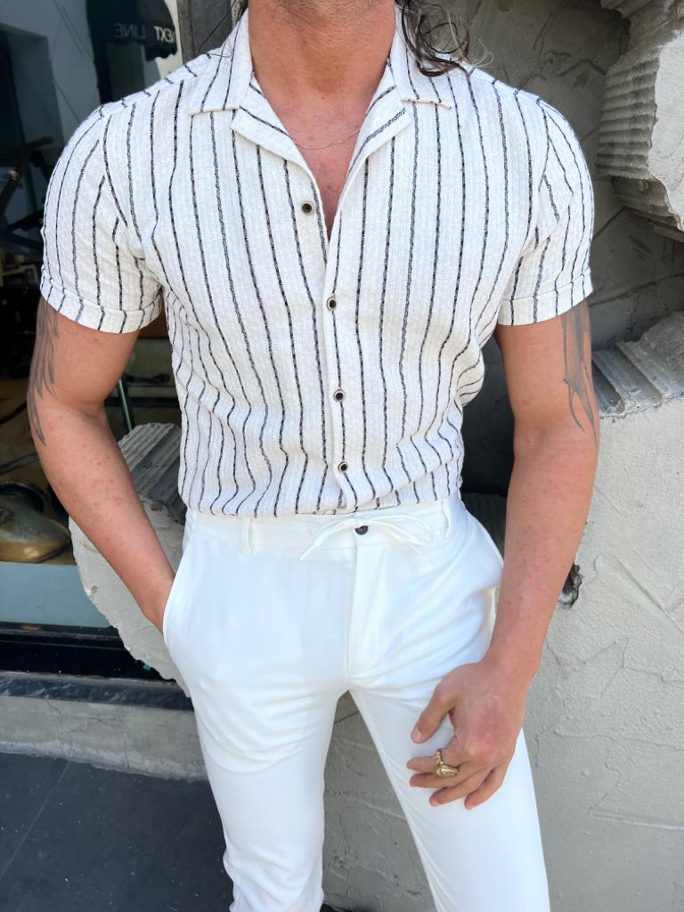 Eryk | Chemise en lin élégante, parfaite pour le printemps 2025