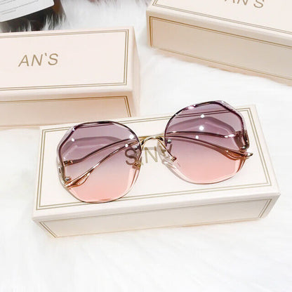 Lunettes de soleil élégantes à dégradé pour l'été 2025