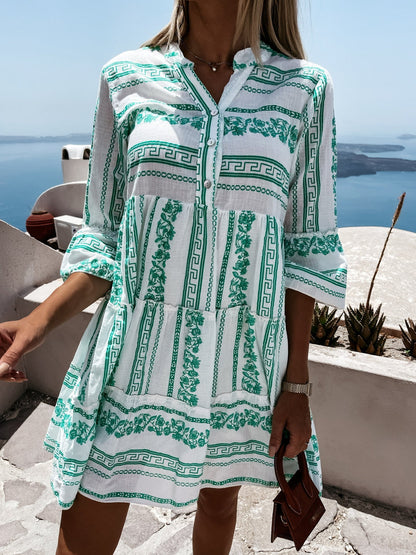 Robe à volants été 2025 | Robe bohème aérienne au design joyeux