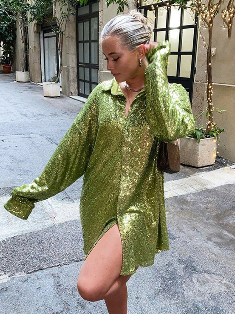 GlitteryRobe | Chemisier d'été oversize pour femmes - Collection 2025