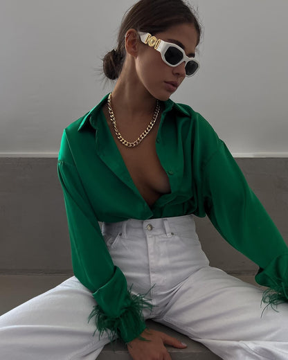 Femme Blouse - CarlijnsBlouse, Printemps 2025 Collection