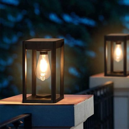PillarGlow - Lampe Solaire Écologique pour le Jardin