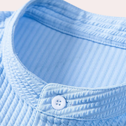 Chemise élégante à manches courtes pour hommes - Collection Printemps 2025 - Victor