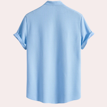 Chemise élégante à manches courtes pour hommes - Collection Printemps 2025 - Victor