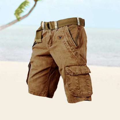 Shorts cargo multifonctionnels pour hommes - Ethan, collection été 2025