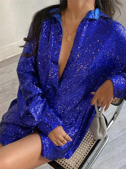 GlitteryRobe | Chemisier d'été oversize pour femmes - Collection 2025