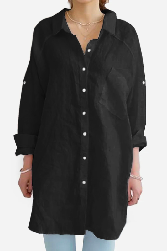 Chiara | Chemise Chiara en lin oversize