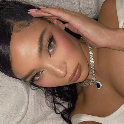 Rayonnement JULIENNE | Collier chic avec boucles d'oreilles assorties - Luviera Fashion