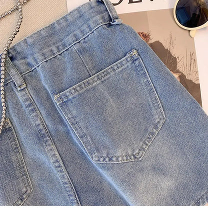Shorts en Jean Taille Haute Plus Size pour l'Été 2025