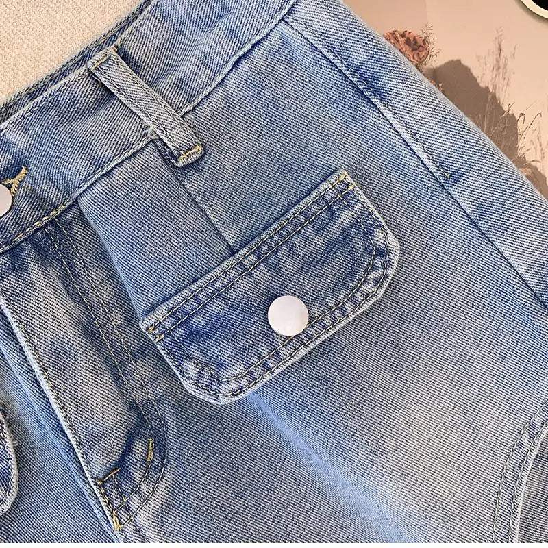 Shorts en Jean Taille Haute Plus Size pour l'Été 2025
