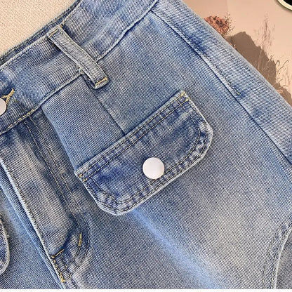 Shorts en Jean Taille Haute Plus Size pour l'Été 2025