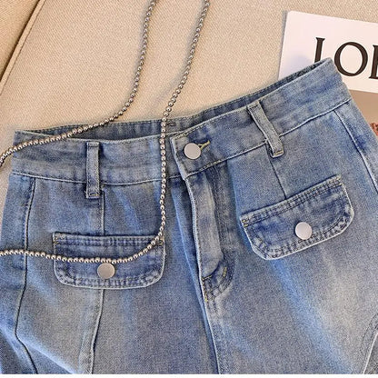 Shorts en Jean Taille Haute Plus Size pour l'Été 2025